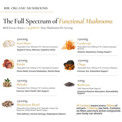 ACEWORKZ Mushroom Complex label closeup—quality and potency you can trust.