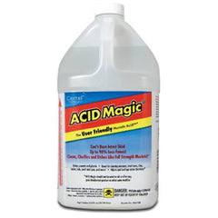 ACID Magic Certol 1-Gallon Muriatic Replacement Acid bottle for safer handling and storage.