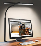 ACNCTOP desk lamp with clamp attachment providing secure mounting for steady task lighting
