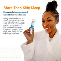 AcneFree serum dropper close-up for easy, precise application.