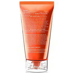 AcneFree severe acne wash bottle pour demonstrates active cleansing in use.