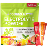 AcquireCustos electrolytes lemon stick for workouts and on-the-go hydration.