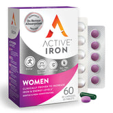Active Iron iron capsules close-up showing gentle daily support.