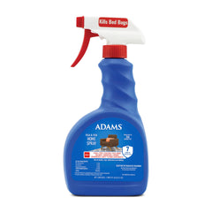 ADAMS Flea & Tick Home Spray bottle ready for quick indoor pest control on carpets