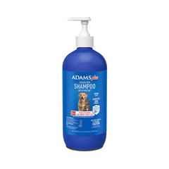 ADAMS Plus flea & tick shampoo bottle pour for a quick, effective bath.