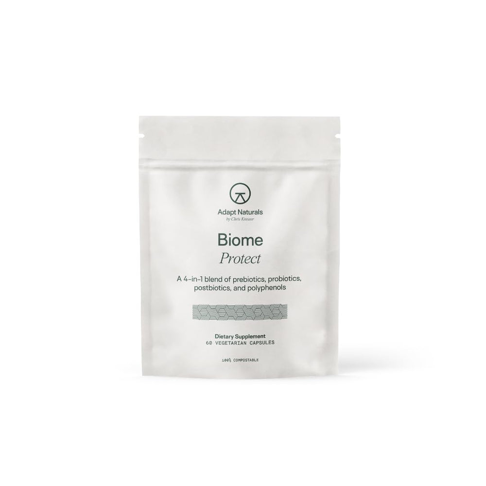 Adapt Naturals Biome Protect bottle front for daily gut health support