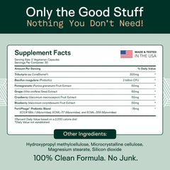 Adapt Naturals Biome Protect label detail highlighting the 4-in-1 blend
