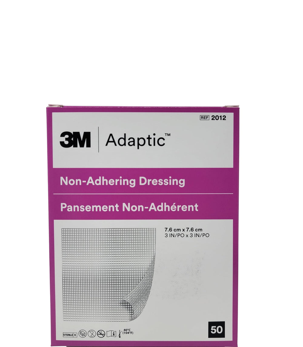 Adaptic non-adherent dressing Adaptic3 3x3 sterile box for wound care packaging
