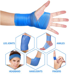 ADMITRY prewrap blue foam texture conveying skin-friendly, breathable comfort
