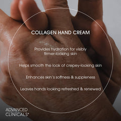 Aloe vera detail highlights soothing plant ingredients in Advanced Clinicals collagen cream.