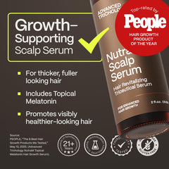 NutraM serum texture close-up highlighting oil-free formula and light reach.
