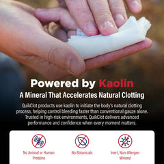 Trauma gauze field ready packaging by Adventure Medical Kits for rugged use