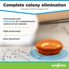 Advion Ant Bait Arena pantry corner attracts ants for baiting