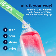 AdvoCare Spark sticks ready to mix for a quick energy drink