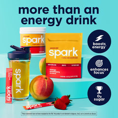 AdvoCare Spark mixed in glass to support focus during study.