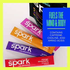 AdvoCare Spark vitamin C boost sticks highlighting immune support.