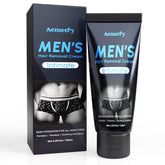 Aemerry intimate hair removal cream bottle for convenient at-home smoothing.
