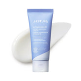 AESTURA ATOBARRIER365 hydro gel cream tube close-up for portable hydration