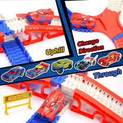 Aetyni Spider track traffic signs guide imaginative racing scenarios.