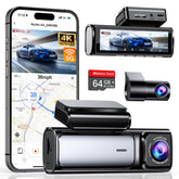 Affver 4K front dash cam capturing broad daytime footage for clear evidence
