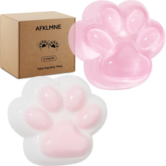 AFKLMNE Taba Paw pink front view showing compact stress-relief design for adults