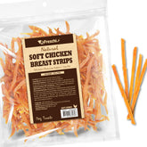 Afreschi Soft Chicken Dog Treats bite - soft texture ideal for puppies and seniors.