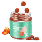 AFXMATE Ashwagandha Gummies bottle highlighting daily stress support.