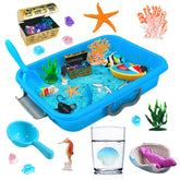 AGENTLAN Ocean Sensory Bin sea animals inspire imaginative play and tactile exploration.