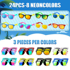 AGGKKY soft TPEE frame kid sunglasses for comfortable all-day play.