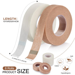 AHHALFFY micropore tape breathable with ample air pores for comfortable wear