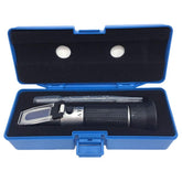 aichose Brix refractometer front view with dual scales for quick sugar readings