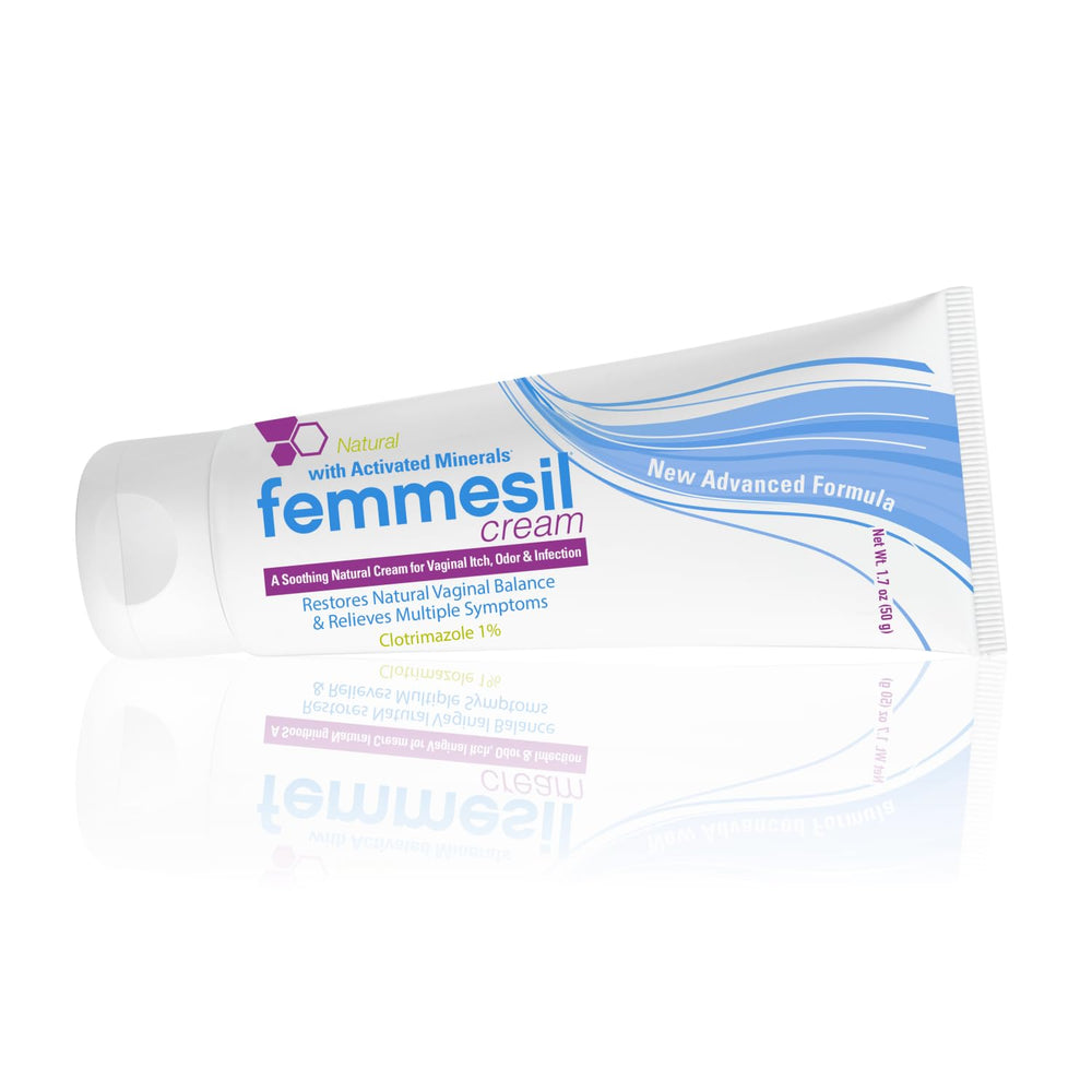 Aidance Femmesil yeast treatment tube front for easy daily use and discreet packaging.