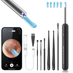 AIFINI ear wax removal otoscope camera shows real-time clear inspection