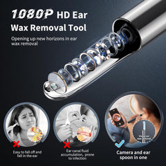 AIFINI LED light illuminates the ear canal for safer cleaning