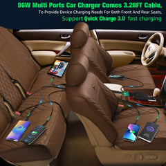 AI AIKENUO shows 3.28 ft cable for passenger-seat charging during trips.