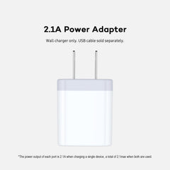 AILKIN compact charger block design ideal for travel and desk use
