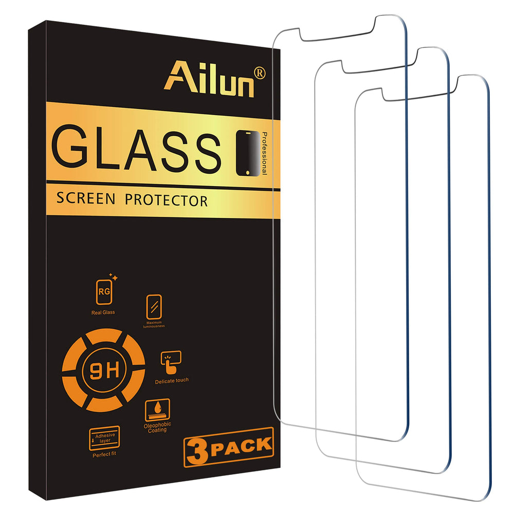 Ailun iPhone 11 Pro screen protector for 5.8-inch display with edge precision.