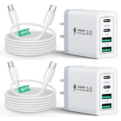 Aiminu 40W quad-port charger box: compact power hub for home charging