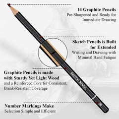 Aenir Sketch Pencils blending stump for seamless gradients.