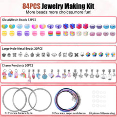 AIPRIDY DIY jewelry set lets kids design unique accessories easily.
