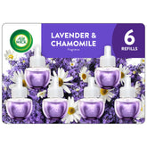 Air Wick lavender scented oil refill bottle for plug-in diffusers, freshening rooms softly