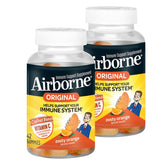 Airborne 750mg Vitamin C Gummies front view for convenient immune support.