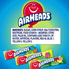 Airheads Sour Lemon Berry Squeeze bars offer tangy sweetness for quick treats.