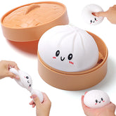 AiSiXin dumpling stress ball with outer cage for tactile relief.