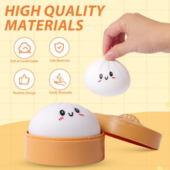 AiSiXin squeeze and stretch toy with soft texture for relief.