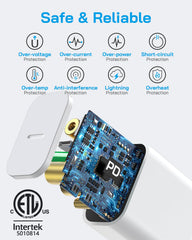 AISNI dual-pack chargers provide convenient, two-pack charging solutions at home or on the go.