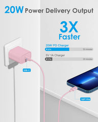 AISNI fast charger block side view shows compact design