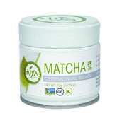 AIYA ceremonial tin front view for premium matcha ritual
