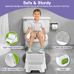AJVV lightweight stool with easy-carry handle for room-to-room use