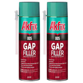 Akfix 805 gap filler spray can ready for sealing gaps and cracks efficiently